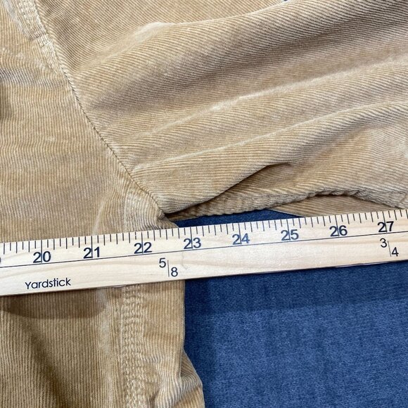 Chubbies Mens Corduroy Button-Up Jacket Beige Size Large - Picture 14 of 14